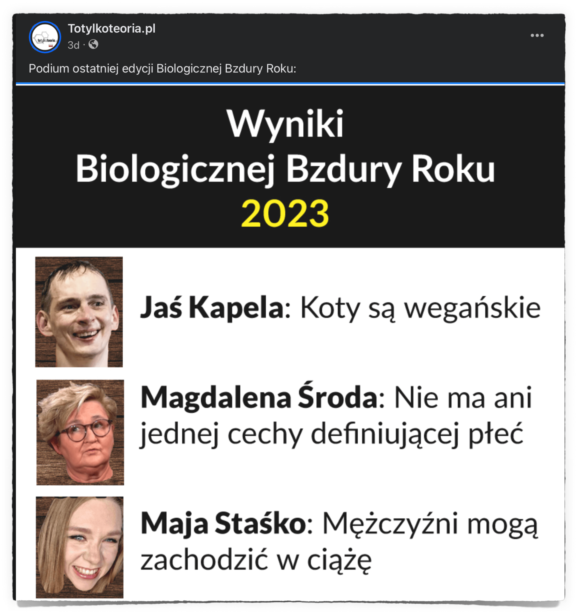 Propagandowa manipulacja roku